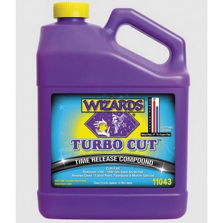 Wizards Products Wizards Turbo Cut Compoung, Gallon 11043